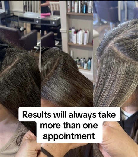 Transforming Grey Hair with Seamless Blending Techniques