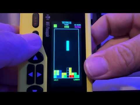 Tetris on the Hak5 WiFi Pineapple Pager