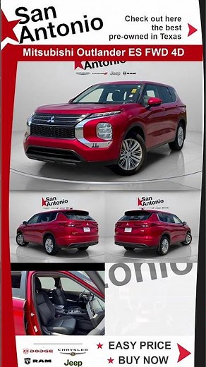 Pre-Owned 2024 Mitsubishi Outlander ES FWD 4D Sport Utility