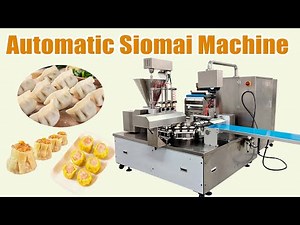 Automatic siomai shaomai siu mai making machine | Shaomai making wrapping machine from China