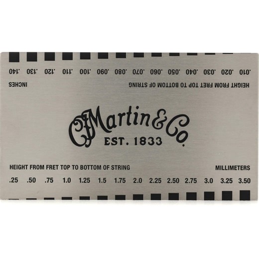 Martin String Action Gauge