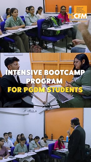 TSCFM conducted a comprehensive and intensive bootcamp experience meticulously crafted for our PGDM students. This transformative session equipped the students with skills, insights, and strategies needed to excel in their professional endeavor also guided them towards skill enhancement, knowledge enrichment, and personal development. . . #tscfm #tscfmmba #tscfmpgdm #mbabootcamp #bootcampsession #leadership #skills | Thadomal Shahani Centre For Management - TSCFM | Facebook