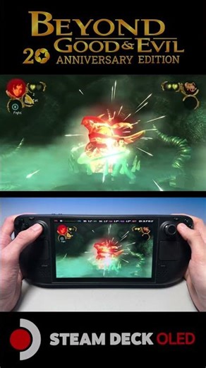 Beyond Good & Evil - 20th Anniversary Edition #beyondgoodandevil #steamdeckoled #gaming