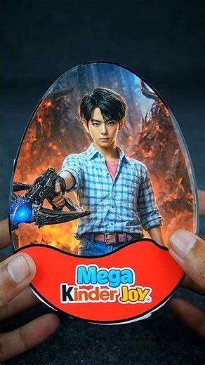 Kpop Jinu My Sprunki OC Mega Kinder Joy Unboxing #diy #craft #unboxing #kpop