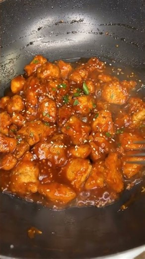 🍗🌶️ Sticky Honey Garlic Chicken Bites