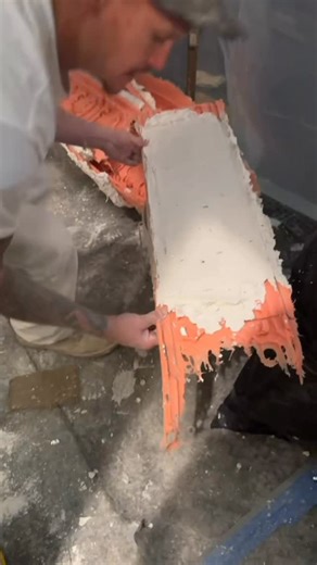 3K views · 42 reactions | Seamless Plaster Restoration: Repairing Historic Architectural Details of our Church. #day9 #saintclementparish #chicago | Saint Clement Chicago | Facebook