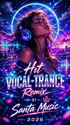 Music for the car.(Hit vocal-trance remix by Santa Music). #trancefamily #festivalvibes #trance2026