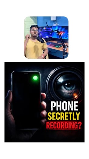 Your Phone Secretly Recording You? 😨 Green Dot Truth Explained! #shorts #smartphone