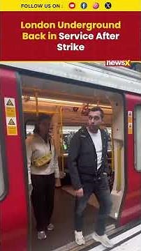London Underground Resumes After 5-Day Strike Amid Pay, Hours Dispute with RMT Union