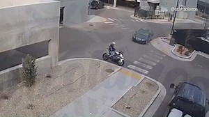A jaw-dropping scene was caught on camera when a Utah driver with a history of violent behavior slammed straight into a motorcyclist. https://bit.ly/3JpeqUf | WFLA News Channel 8