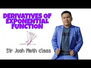 DERIVATIVES OF EXPONENTIAL FUNCTION