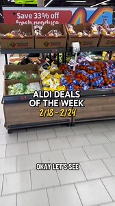 These ALDI grocery deals are TOO good this week 😱 #aldi #groceryhaul #aldifinds #deals | One Cute Couponer