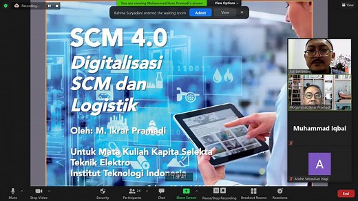 Supply Chain Management (SCM) 4.0 dan Logistik: Digitalisasi dan IoT-sasi