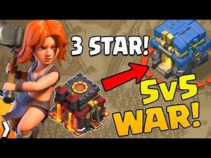 10v12 3 STAR??? 5v5 Fridays | Clash of Clans