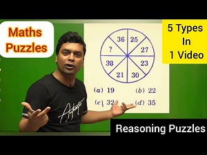 How to Solve Maths Puzzles Easily Video Lecture - Class 7