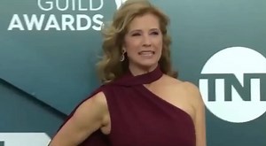 Nancy Travis on Instagram: "In motion @sagawards thanks again! @allisonraestyle @blackhalo @ireneneuwirth @hair_by_roxie_b @wendyjweiss @variety @juliediamondfitness"