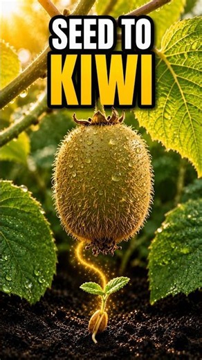 From Tiny Seed to Juicy Kiwi 🥝 | Kiwi Life Cycle