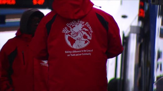 'You have to see it firsthand': A morning on the light rail with We Push For Peace