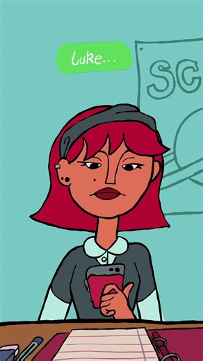 That one mate with questionable taste #animation #girlhood #schoollife