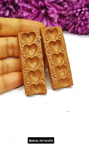 8.5K views · 71 reactions | ❇️❤️Trendy heart designer terracotta...