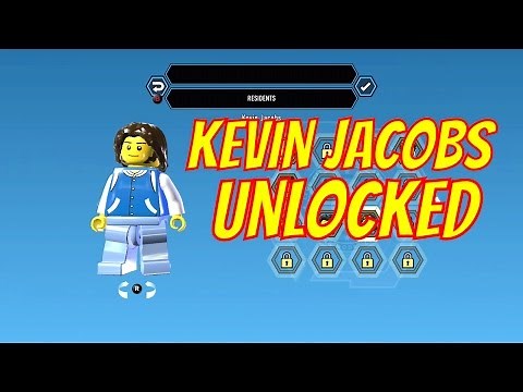 LEGO City Undercover Remastered Kevin Jacobs Unlock Location and Free Roam Gameplay
