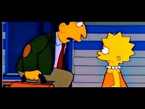 Lisa and Mr. Bergstrom (moments)