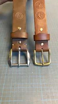 The king of leather belts with a legendary buckle - Heavy Duty Leather 12 OZ Hermann Oak - Part 2