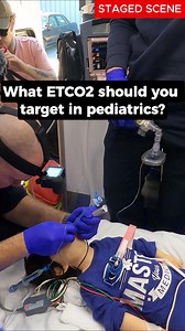 What ETCO2 Should We Target in Pediatric Patients? End-tidal CO2 isn’t just for arrest scenarios, it’s a powerful window into ventilation, perfusion, and metabolism in pediatric patients. But what should you be aiming for? Normal ETCO2 In healthy children, ETCO2 typically runs between 35 - 45 mmHg This range holds true across all pediatric age groups, from neonates to teens, making it a reliable baseline when assessing breathing patients. When ETCO2 Drops An ETCO2 reading under 30mmHg can signal