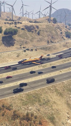 Plane engine fire makes Perfect Landing on Highway