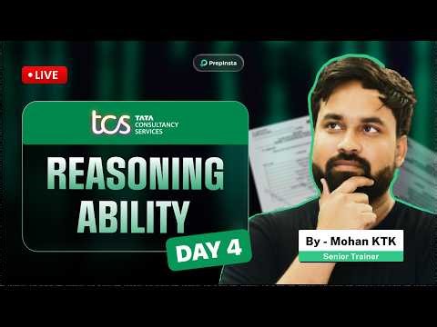 🔴 TCS NQT 2026 Reasoning LIVE | Visual Reasoning Questions + Shortcuts