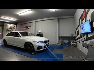 BMW G20 330D 265cv AUTO Reprogrammation Moteur @ 337cv Digiservices Paris 77 Dyno