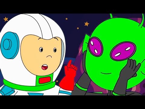 CAILLOU GOES TO SPACE! | Caillou | Cartoons For Kids | WildBrain Kids