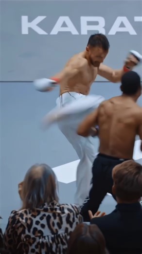 THIS HEADKICK 😱 #fyp #karate #karatecombat