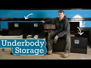 Installing Underbody Storage | Skoolie Conversion Ep. 23 | Adam & Steph