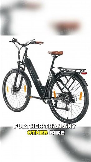 TTGO C3 Pro Electric Bike, 250W Motor, 36V 20Ah Battery, 28 inch Tires, 25km/h Max Speed EU9.NL