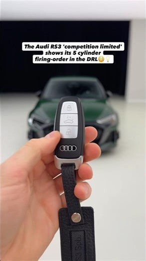 This RS3's light animation is so cool!😳 #audi #audirs3 #rs3