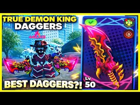 True Demon King Daggers Are INSANE… (Solo Hunters Best Weapon?) Honest Roblox Review