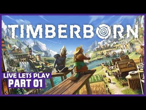 TIMBERBORN 1.0 #01 🔴 TWITCH STREAM vom 16.03.2026 🔴 VOD | LIVE LET'S PLAY