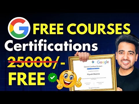 Google Just Launched NEW Free Professional Certification Course | Get Google Certified Now