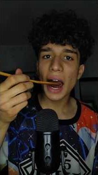 ASMR Eating Your Face With Wooden Spoon