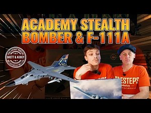 ACADEMY 'Stealth Bomber' Feature + 1/48 USAF F-111A Aardvark Unboxing | #askhearns
