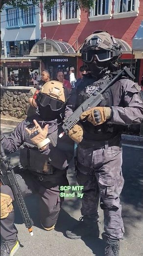 SCP MTF Cosplay.. Stand by.. #cosplay #scp #sessionroad