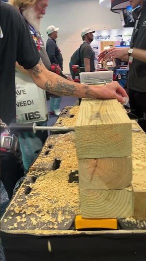 10 second thru-bolt install! New from GRK! #framing #carpentry