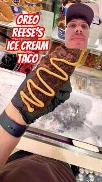 Reese’s Oreo Ice Cream Taco