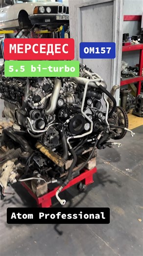 Mercedes 6.3 AMG M157 Motor Repair in Ukraine