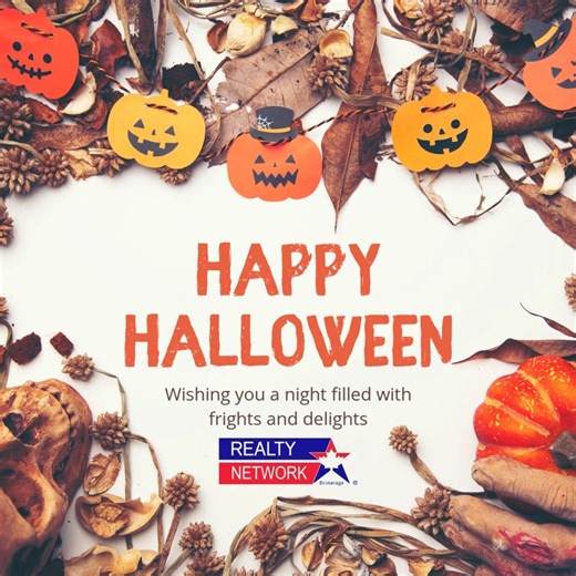 🎃👻 No tricks, just treats when you work with Realty Network! Whether you’re haunting for a new home or thinking about vanishing from your current one, our agents can help you make a spooktacular move. 🏡✨ Let’s turn your real estate boo-hoo into a BOO-tiful success story! #HappyHalloween #RealtyNetwork #HomeSweetHaunt #RealEstateFun #SpookySeason | Realty Network