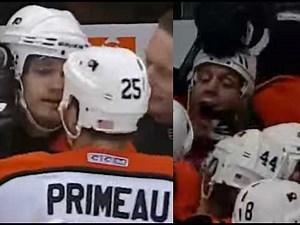 Kapanen gets brutally hit and Roenick scores OT winner - Conference Semifinals 2004