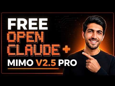 Open Claude + Mimo V2.5 Pro = Free AI Coding