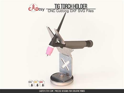 Welding Torch Holder DXF Files for Plasma • Welding Table TIG Stand - Etsy