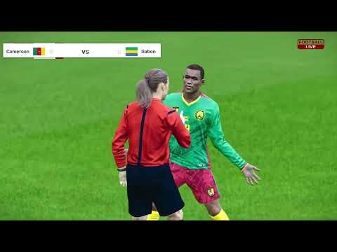 Cameroun vs Gabon | Simulation du match Pes